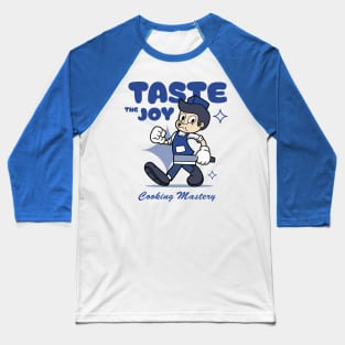 Taste The Joy Chef Maskot Baseball T-Shirt
